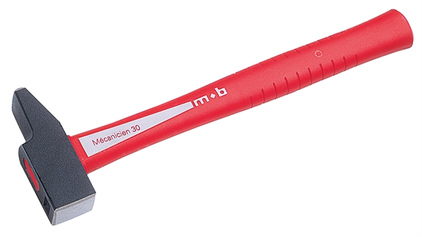 MARTEAU RIVOIR MANCHE  ROUGE