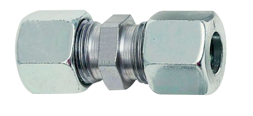 Raccord droit double
