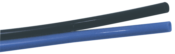 Tube polyuréthane thermosoudé bleu/noir