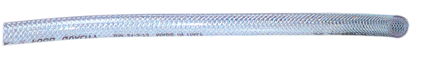 Tube PVC tréssé translucide
