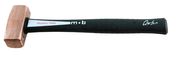 MASSETTE CUIVRE MANCHE CARBON QUADRIMAT