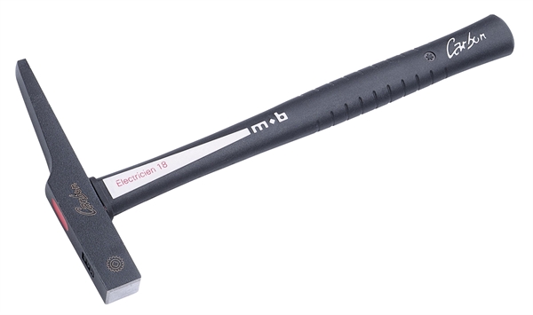 MARTEAU ELECTRICIEN MANCHE CARBON QUADRIMAT