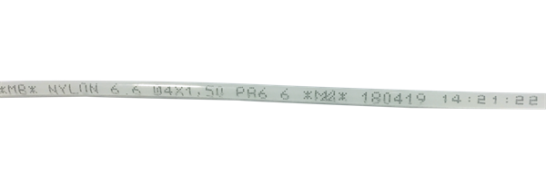 Tube nylon noir PA6-6 haute pression