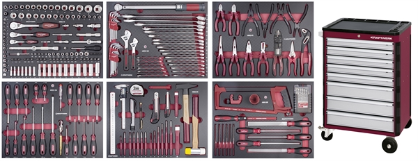 Servante d'atelier P308, EVA, 280 pcs.