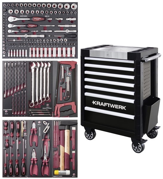 Servante d'atelier P407, EVA, 187 pcs.