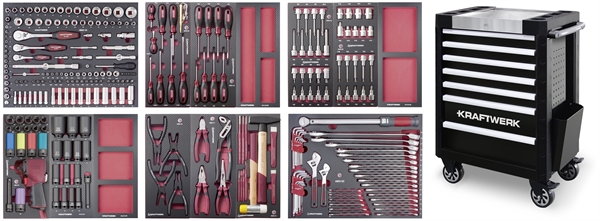 Servante d'atelier P407, EVA, 276 pcs.