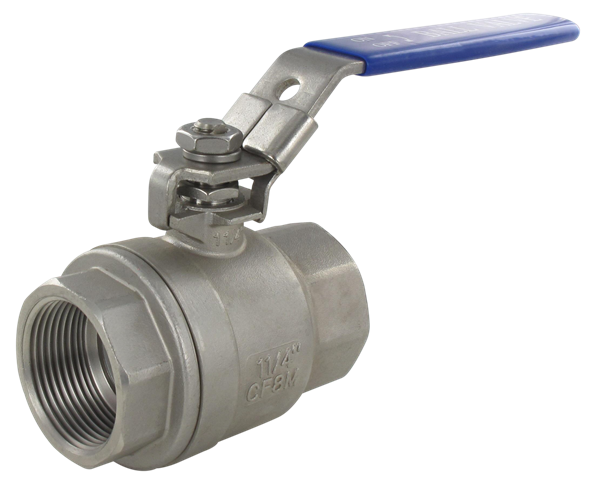 Vanne à sphère femelle / femelle BSP cylindrique