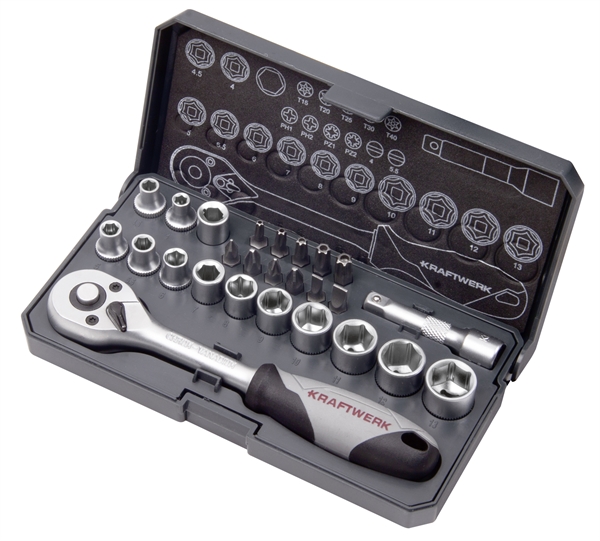 """Coffret de doulles, Basic, 1/4"""", 26 pcs."""