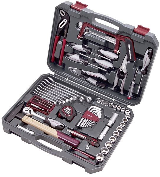 """Coffret de doulles, Basic, 3/8"""", 90 pcs."""