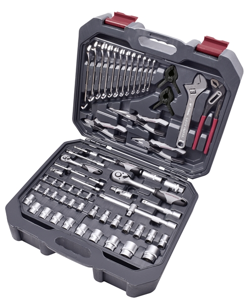 """Coffret de doulles, Basic, 1/4""""+1/2"""", 266 pcs."""""""""