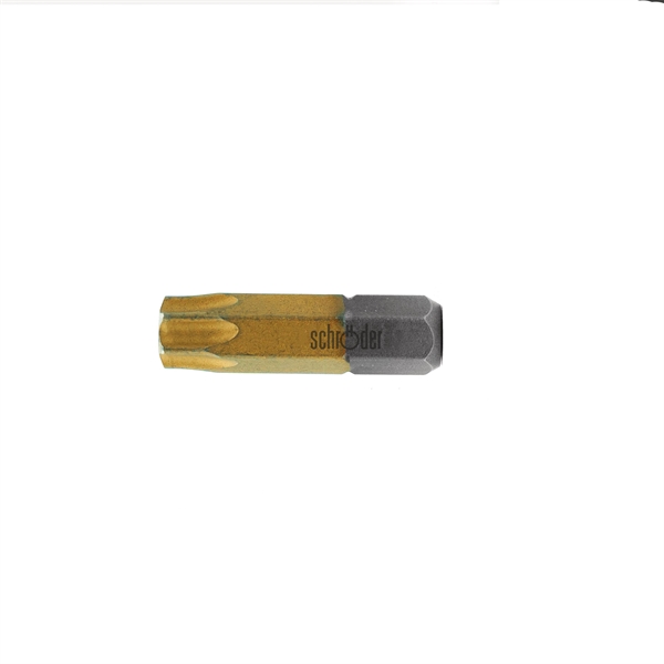 EMBOUT 1/4 TORX TITANE 25mm