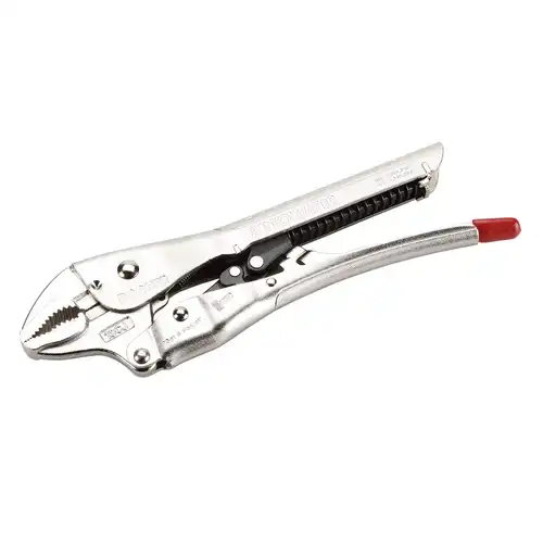 PINCE ÉTAU MORS COURBES SANS COUPE