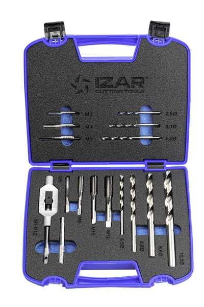 COFFRET TARAUDS MAIN DIN352-3404
