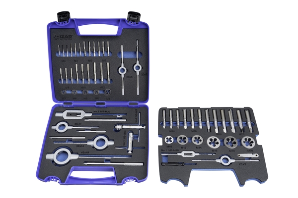 COFFRET TARAUD + FILIERE M3-M12-3406