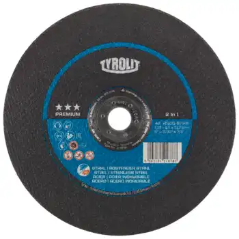 Disque à tronçonner pour meuleuse d'angle