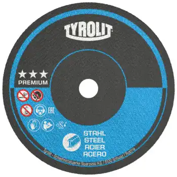 Disque à tronçonner pour meuleuse droite
