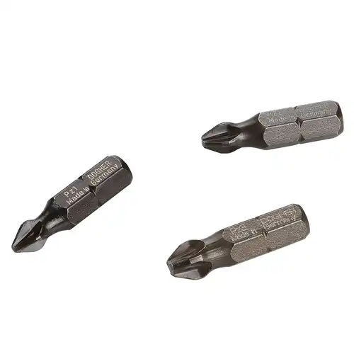 BLISTER 3 EMBOUTS 25MM PZ1+PZ2+PZ3