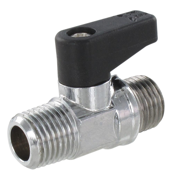 Vanne à sphère mâle/mâle BSP cylindrique