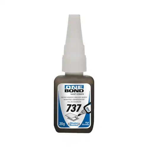 Onebond 737 ECA Viscosité élevée Résiste aux chocs 20g
