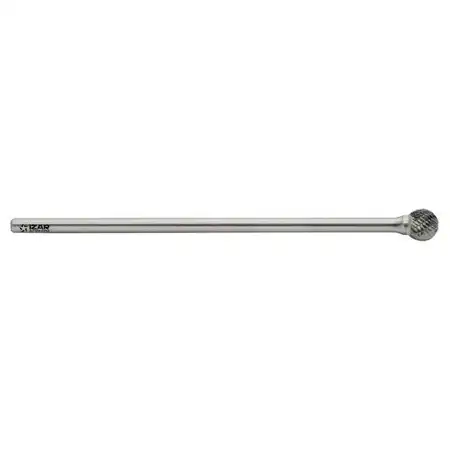 FRAISE LIME ROTATIVE CARBURE NORME-KUD (D) SPHERIQUE LONG-9238