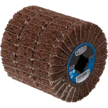 Cylindre à lamelles combinée spirale pour satineuse