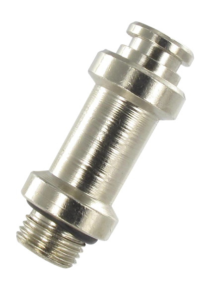 Broche base longue BSP cyl.joint monté 1/8