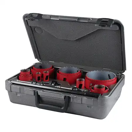 Coffret scie cloche Industrie  19 - 114 mm + ACC