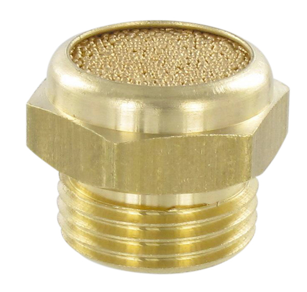 Silencieux embase laiton pastille bronze fritté SEP
