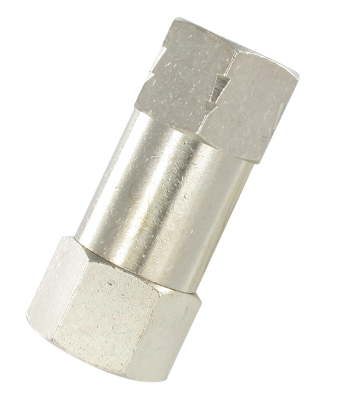 Clapet anti-retour femelle /femelle BSP cylindrique