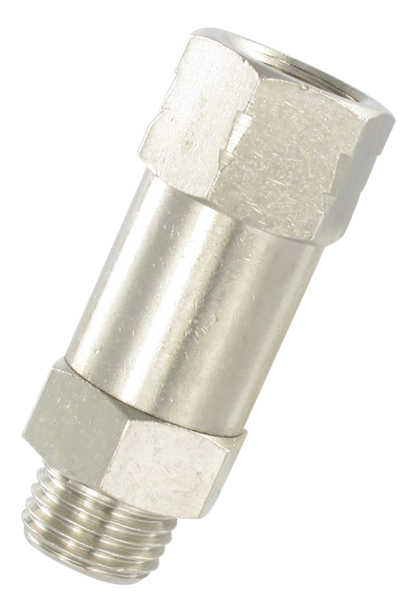 Clapet anti-retour mâle/femelle BSP cylindrique