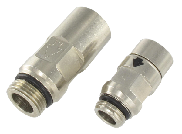 Clapet anti-retour mâle /femelle BSP cylindrique