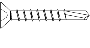 Vis autoperceuse DIN 7504-P Zing