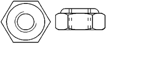 ECROU AUTOFR DIN 980V ZING