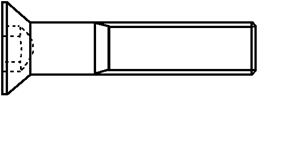 VIS FHC DIN 7991 Classe 10.9 brut
