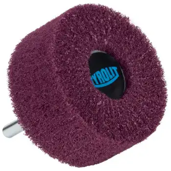 Roue à lamelles nylon s/tige pour meuleuse droite