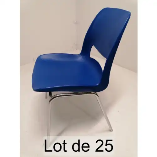Lot de 25 - CHAISE  COQUE AGEC - Hauteur : 46