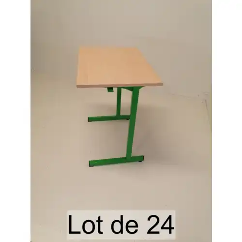 Lot de 24 - TABLE  AGEC - Hauteur : 76