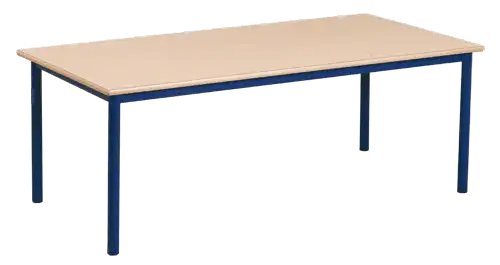 Table Bermudes scolaire 180 x 40 cm : plateau mélaminé avec chant ABS