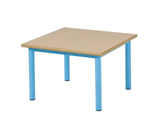 TABLE BERMUDES mélaminé chant ABS - 60 x 60 cm