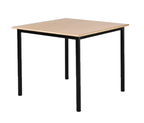 TABLE BERMUDES mélaminé chant ABS - 80 x 80 cm