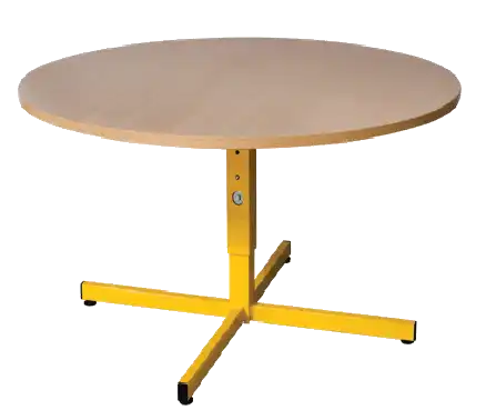 TABLE BERMUDES mélaminé chant ABS - Ø120 cm