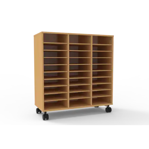 BLOC CLE DES CHAMPS 30 cases - L105 cm sur roulettes