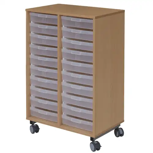BLOC CLE DES CHAMPS 2 colonnes - L71 cm sur roulettes