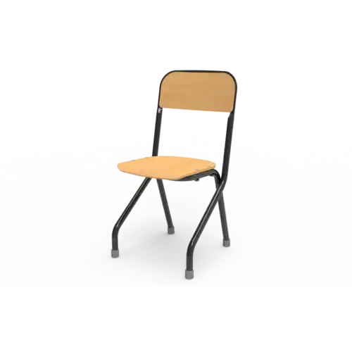 CHAISE SCOLAIRE MATHEO 4 pieds - appui sur table empilable - embouts feutre