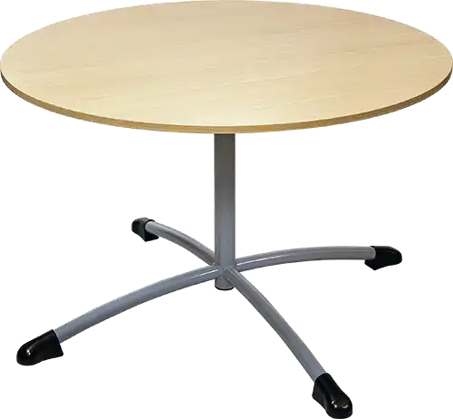 TABLE SHETLAND stratifié chant médium - Ø120 cm