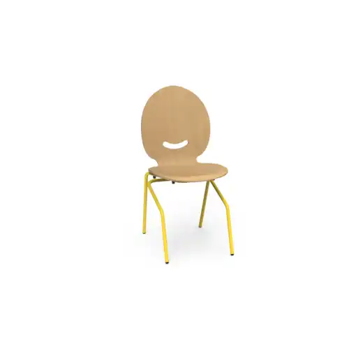 Chaise scolaire SMILE 4 pieds