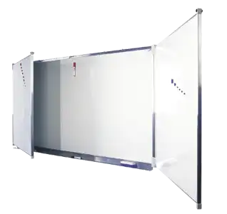 TABLEAU TRIPTYQUE blanc - 150 x 120 cm