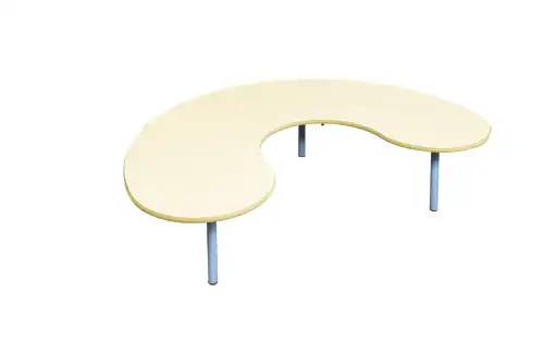 TABLE HARICOT stratifié chant ABS - 180 x 120 cm