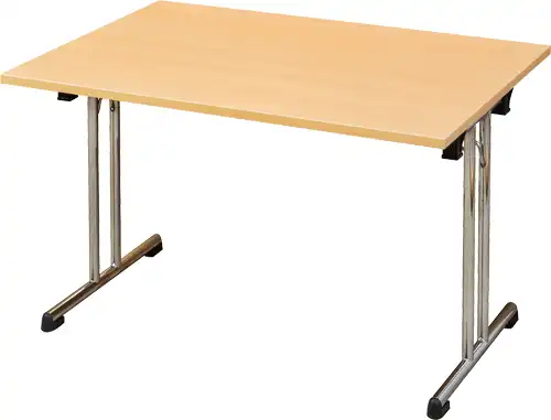 TABLE PLIANTE VODKA mélaminé chant ABS - 120 x 80 cm