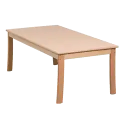 TABLE BALEARES mélaminé chant ABS - 120 x 60 cm